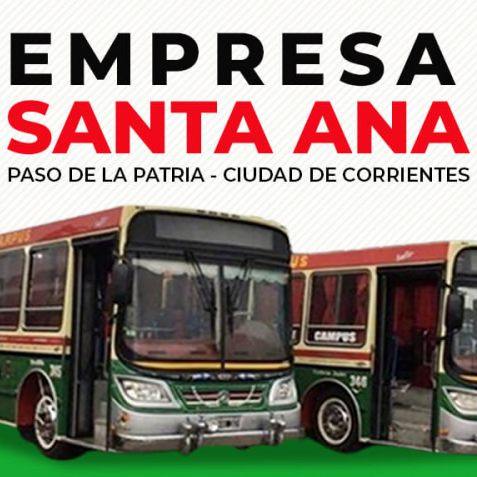 Transporte público - Empresa de Ônibus "Santa Ana"